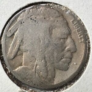 1925 Buffalo Nickel Five Cents United States of America Liberty Coin